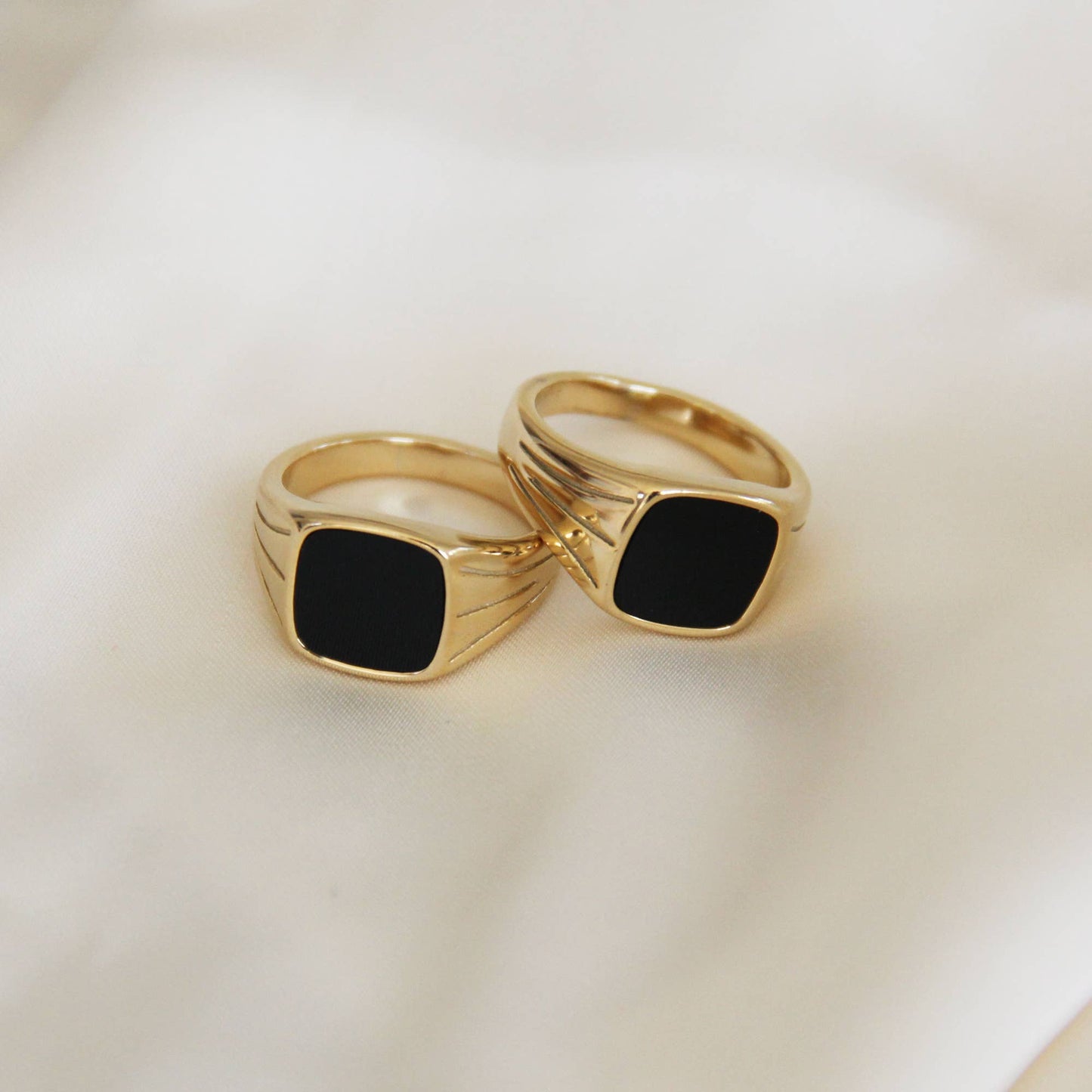 Black Signet Ring